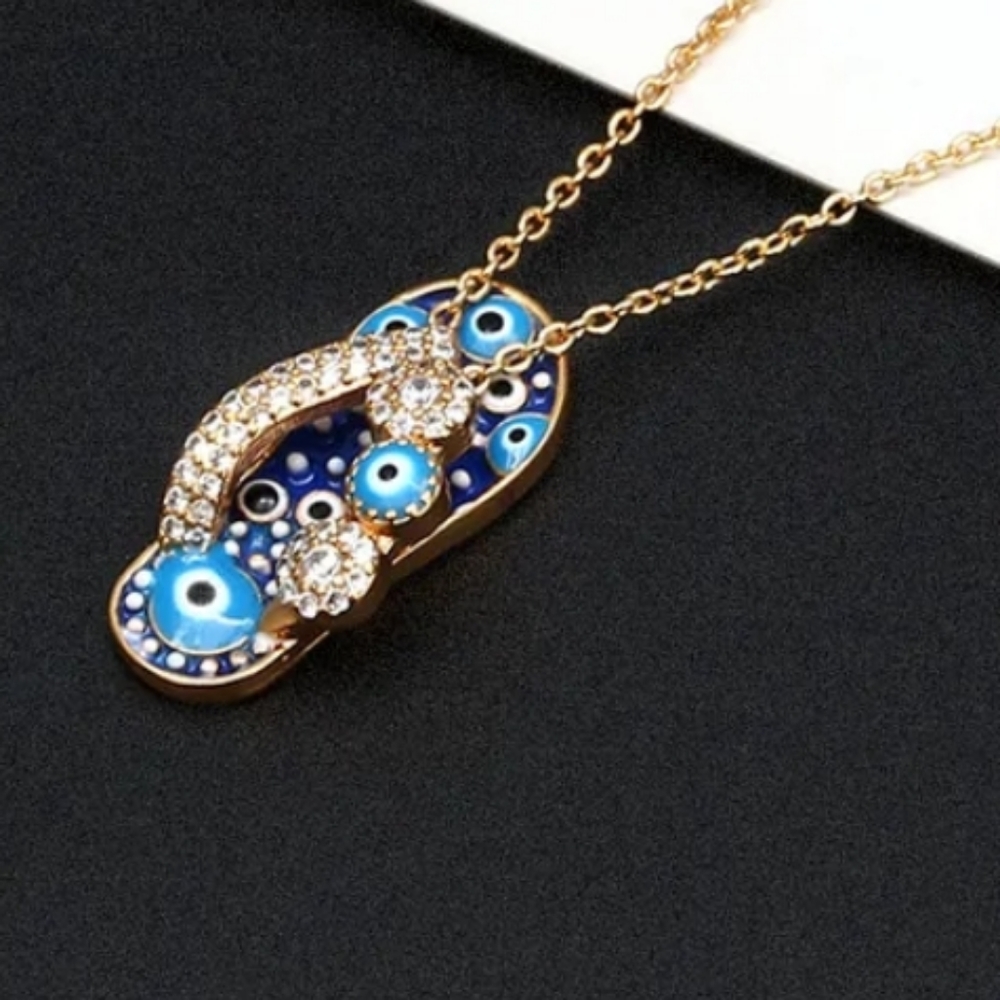 Flip flop on a sterling 18" chain; nwot - Picture 8 of 10